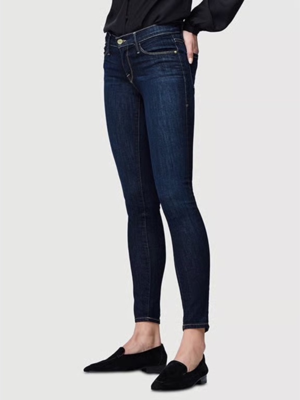 Frame - Le Skinny de Jeanne in dark wash Queensway 25